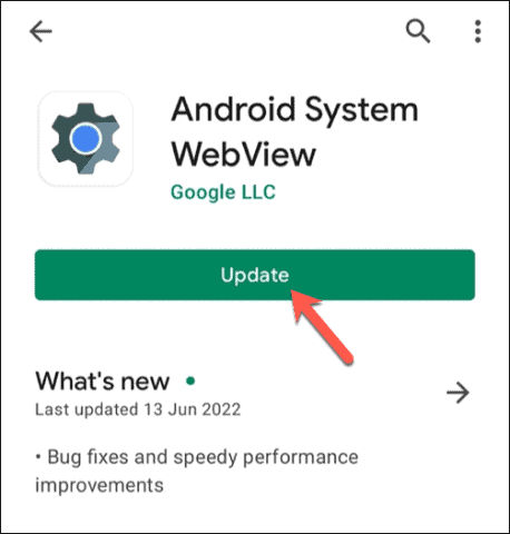 What Is Android System WebView?