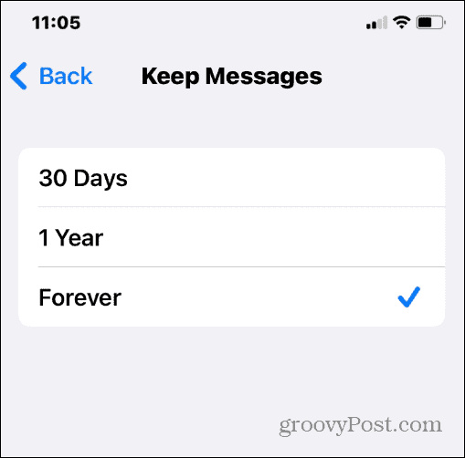 How to Make iPhone Automatically Delete Old Messages