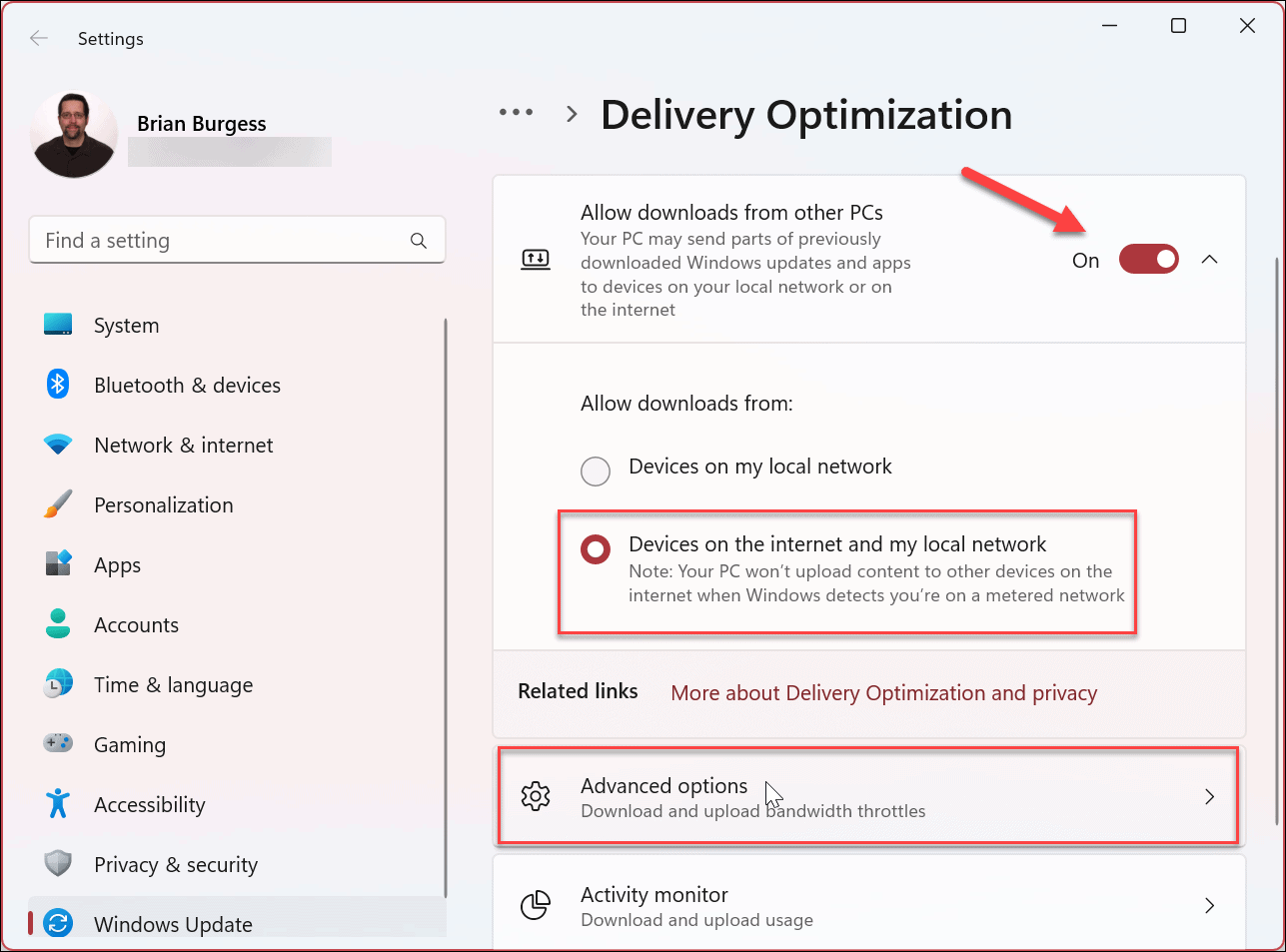 How to Limit Bandwidth for Windows 11 Updates(03)