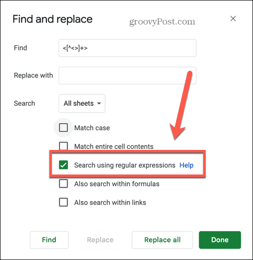 How to Remove HTML Tags in Google Sheets