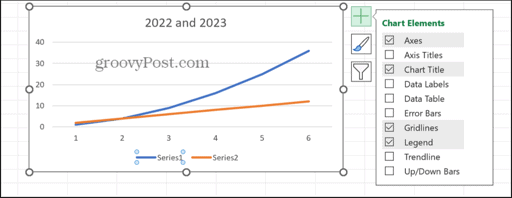 How to Combine Two Graphs in Excel