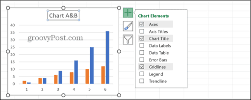 How to Combine Two Graphs in Excel