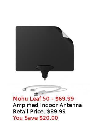 Mohu Leaf (50 and 30) Indoor HDTV Antenna Review