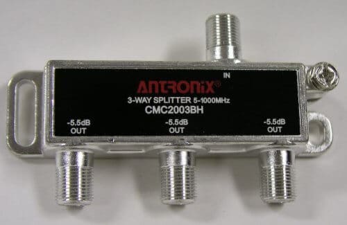 How Does A Coax Splitter Work : This problem can be rectified by
