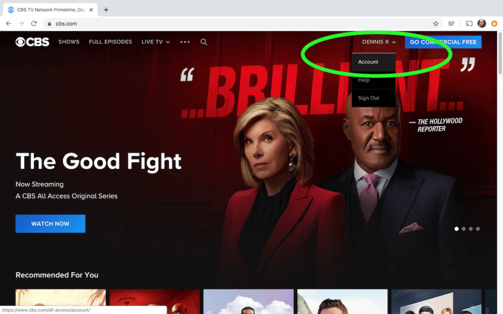 How To Cancel CBS All Access Grounded Reason