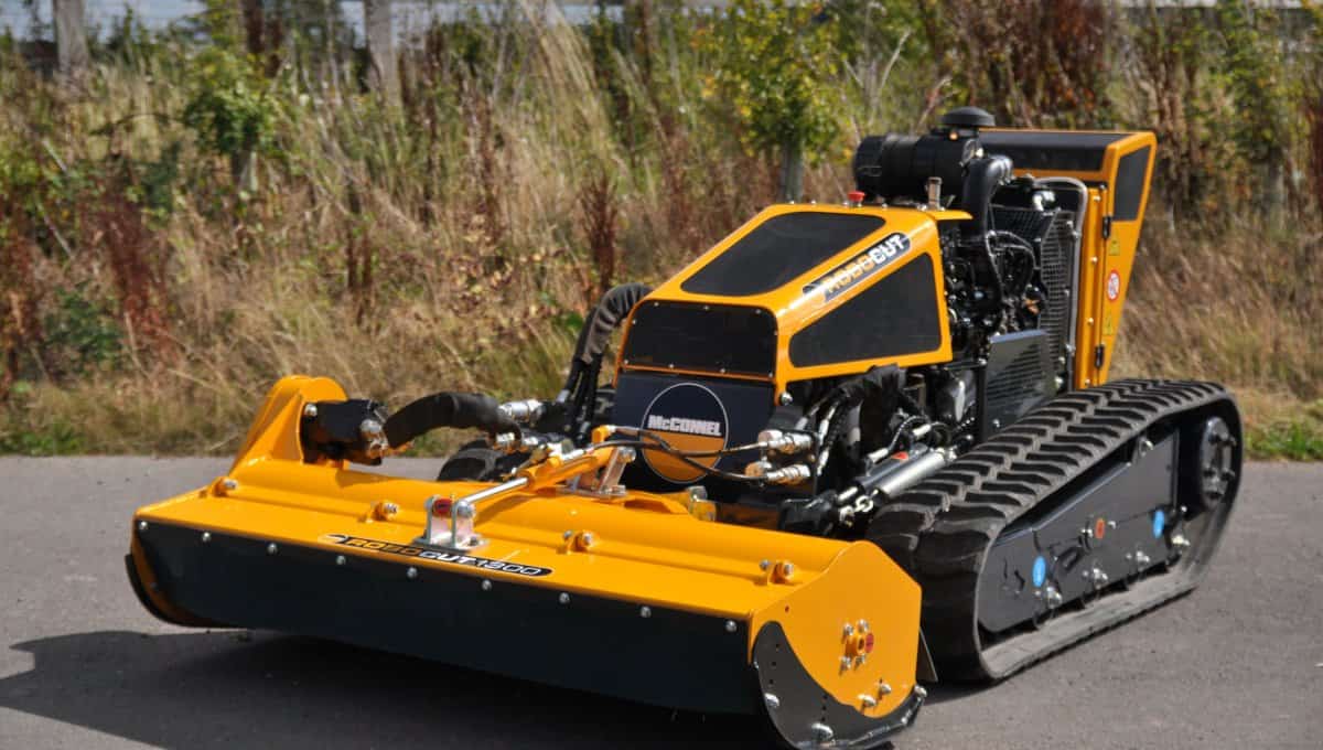 Robocut Remote Control Flail Mower Hire Groundserv