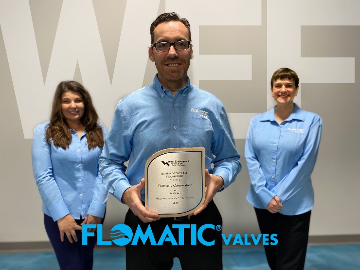 Flomatic Valves' marketing department wins advertising award Ground