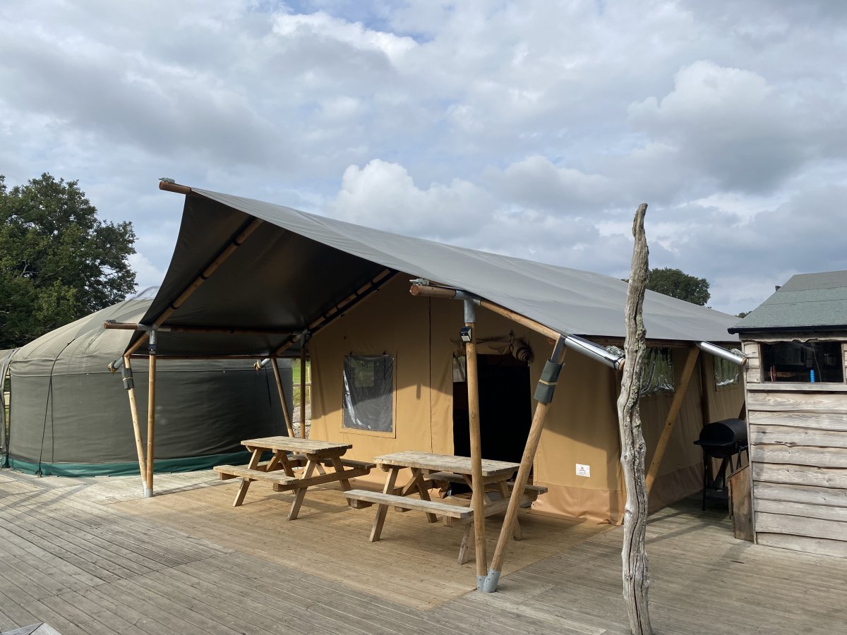 Stock Gaylard Estate Luxury glamping site, Dorset