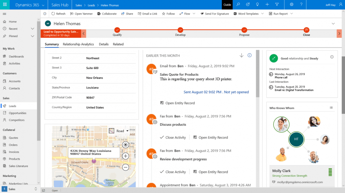 Microsoft dynamics crm 365 applicationspassa