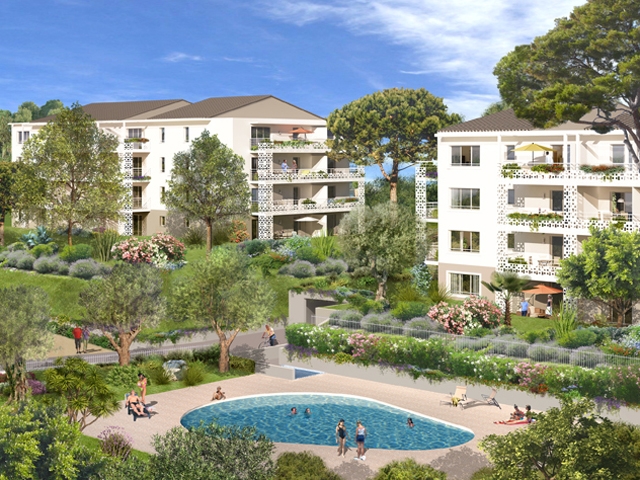 Riviera Garden : Programme immobilier neuf à Antibes (06) | Gambetta