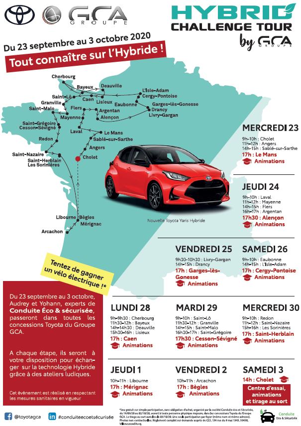 Hybrid Challenge Tour by GCA Groupe GCA