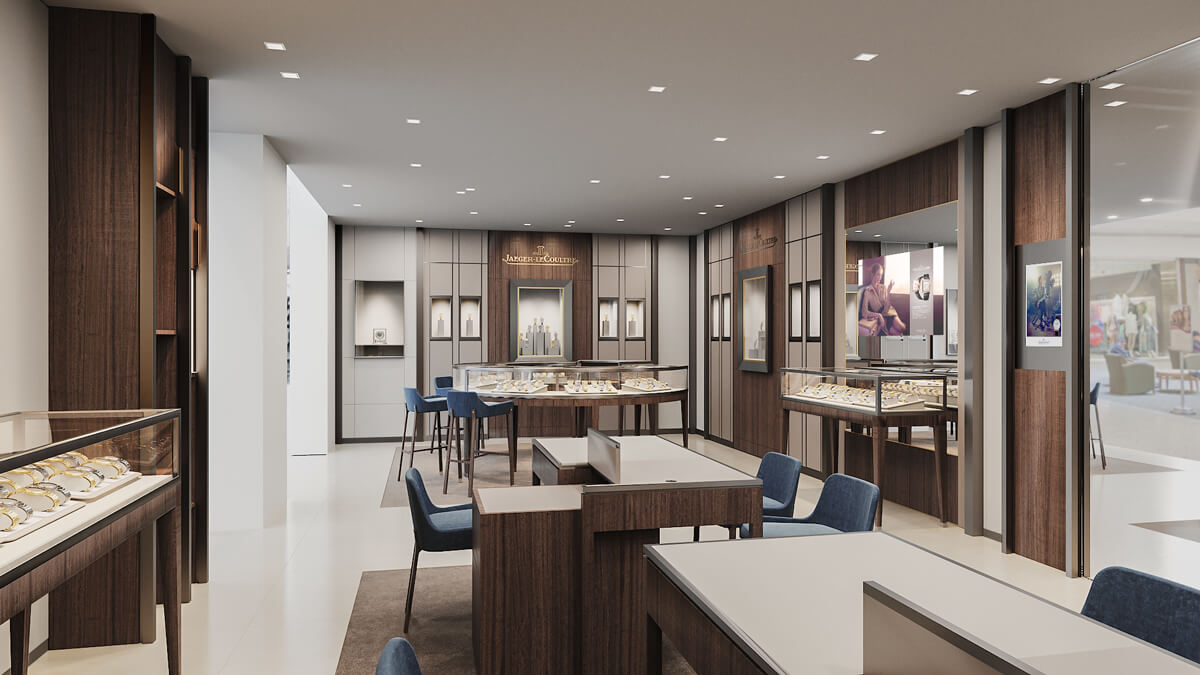 Jaeger Lecoultre spaces worldwide g4 group Architecture and
