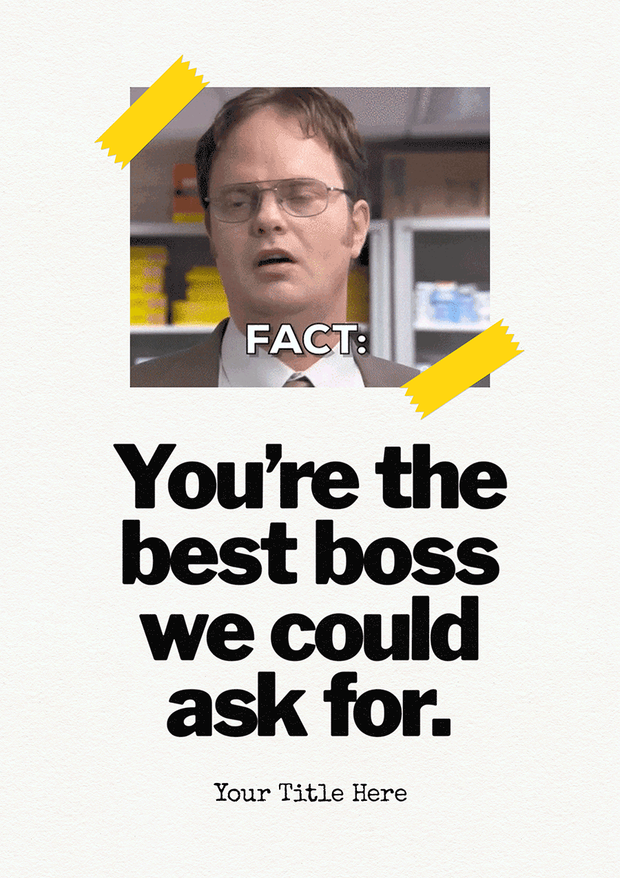 Fact Best Boss Ever