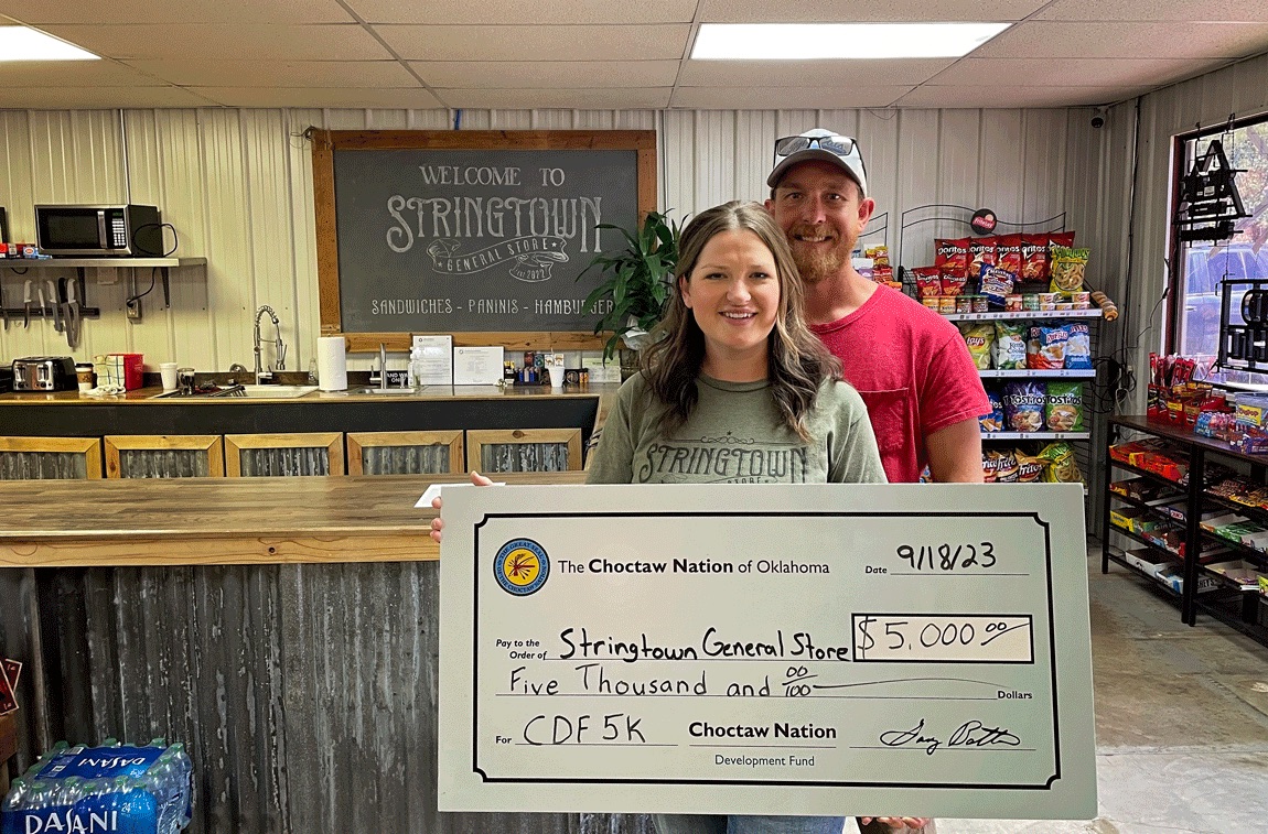 Choctaw Nation Development Fund awards Stringtown General Store with