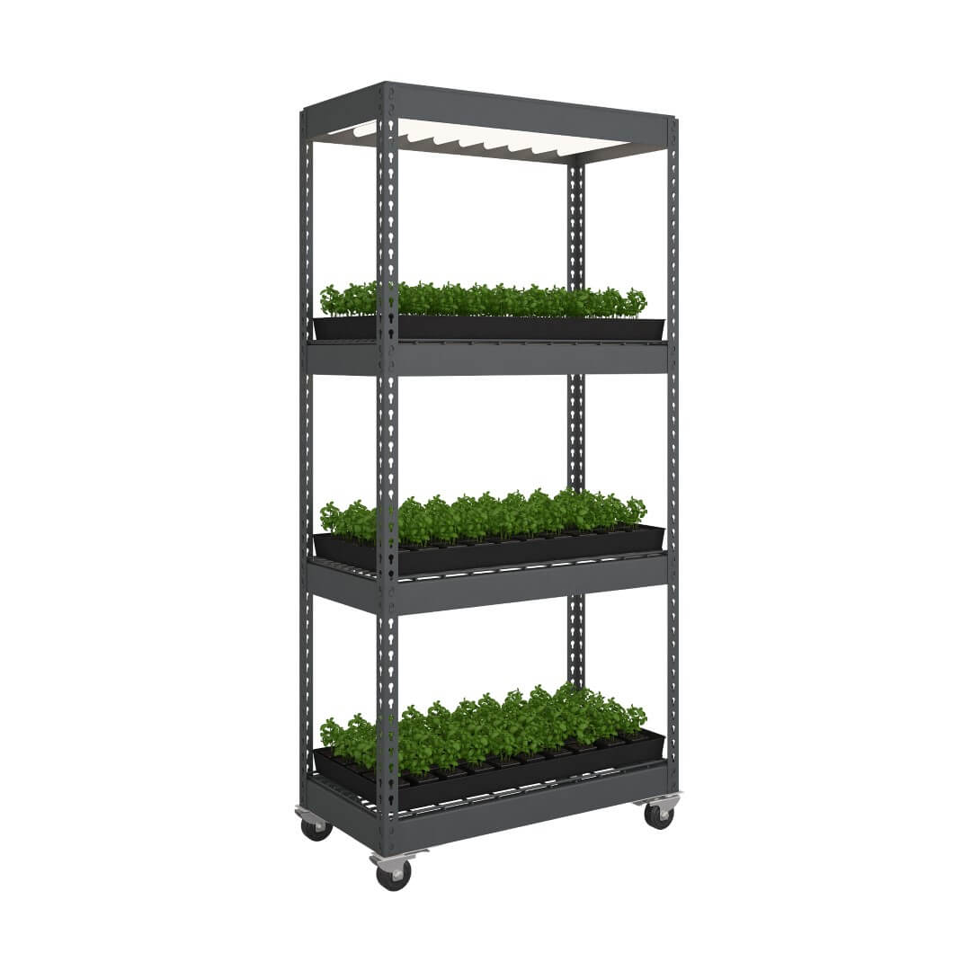 Grow Light Shelving Medium Duty Grow Shelf Grow Higher