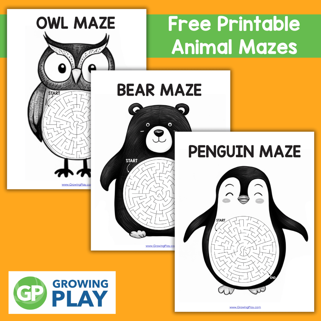Free Difficult Mazes to Print Growing Play