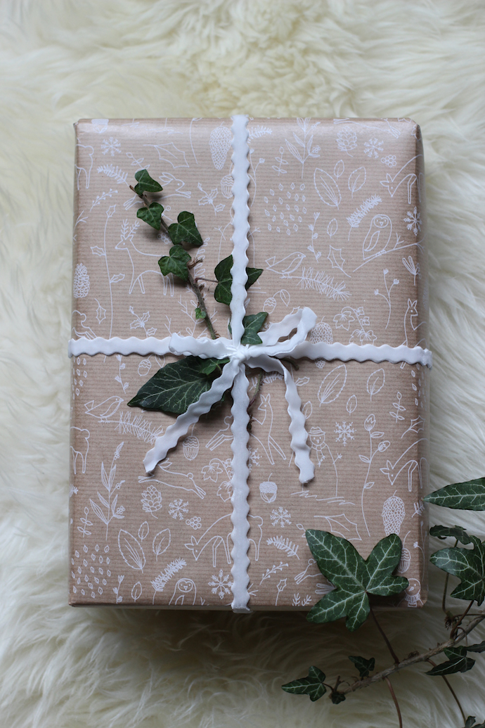 Christmas wrapping ideas and tips with Marks & Spencer Growing Spaces