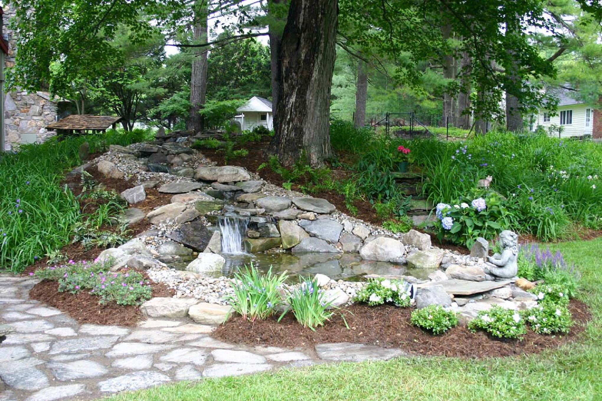 Growing Solutions Landscaping & Design CT Landscape Design Ridgefield