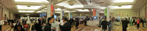 Conference lobby wide angle