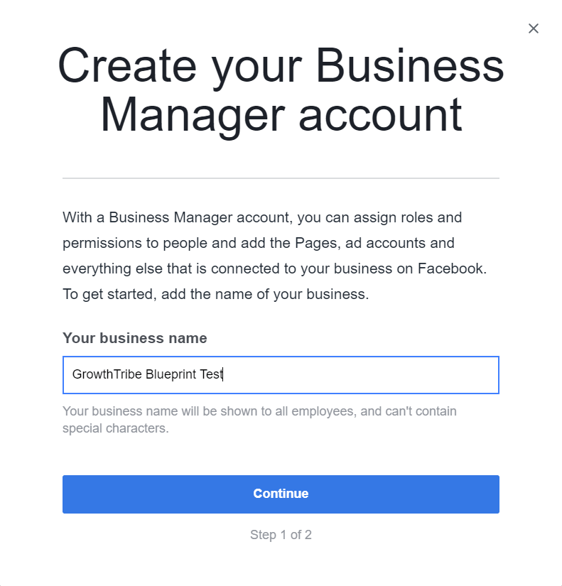 How To Create A Facebook Business Manager Account