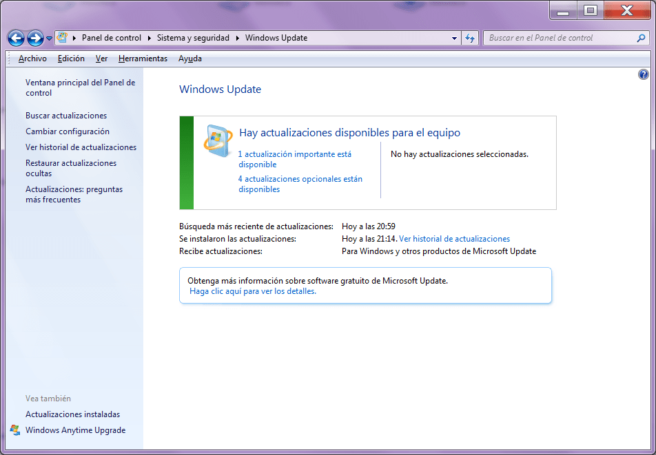 Como quitar el icono de actualización de windows 10