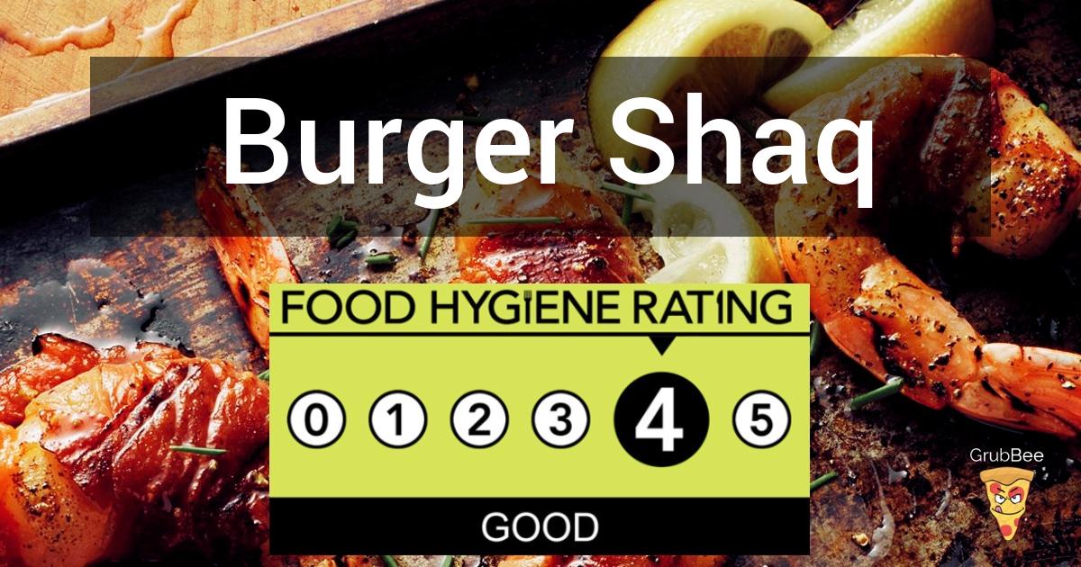 Burger Shaq in Blackburn Food Hygiene Rating