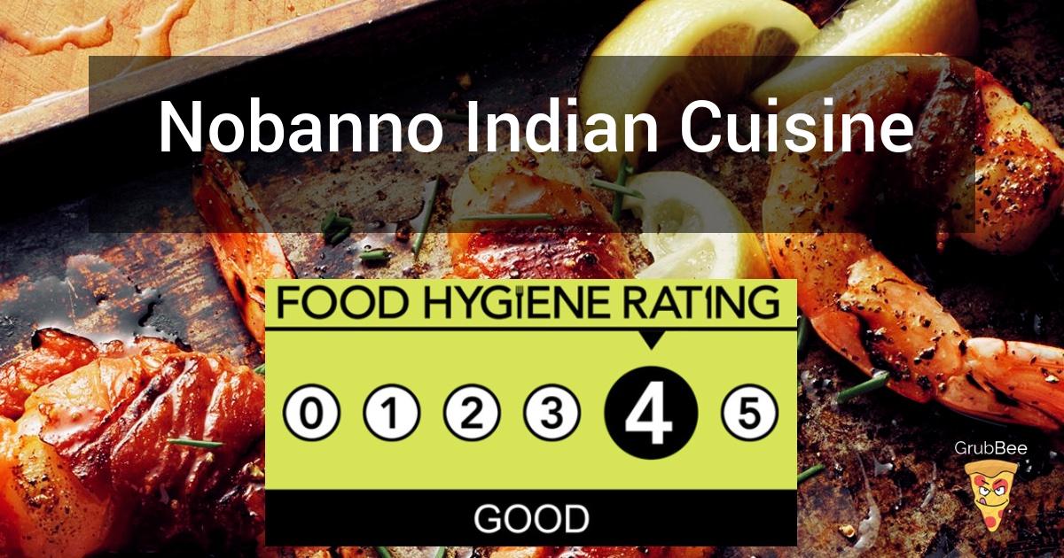 Nobanno Indian Cuisine in Bristol Food Hygiene Rating