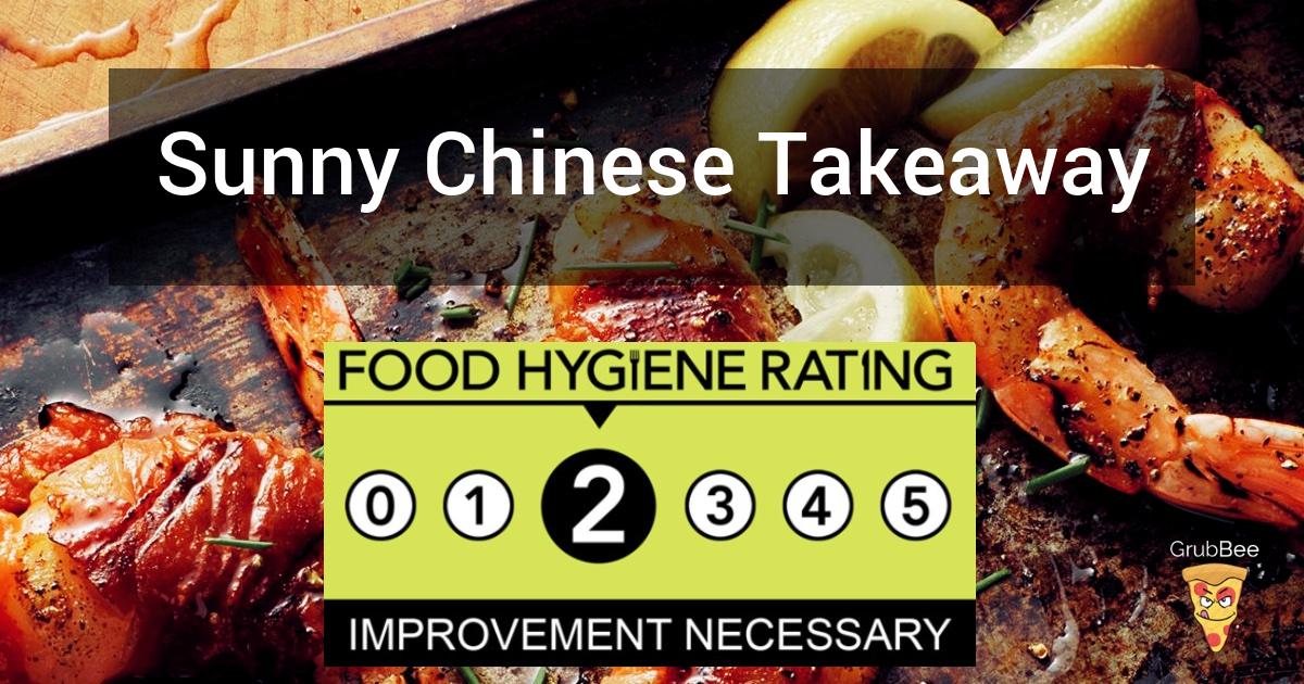 Sunny Chinese Takeaway in Wigan Food Hygiene Rating