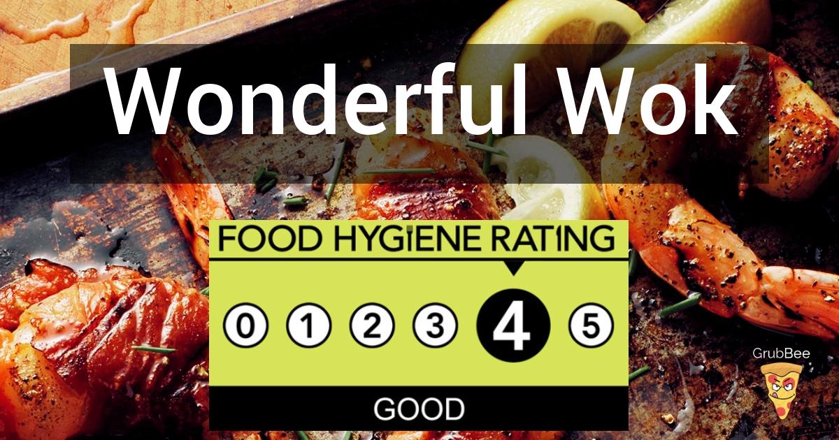 Wonderful Wok in South Tyneside Food Hygiene Rating
