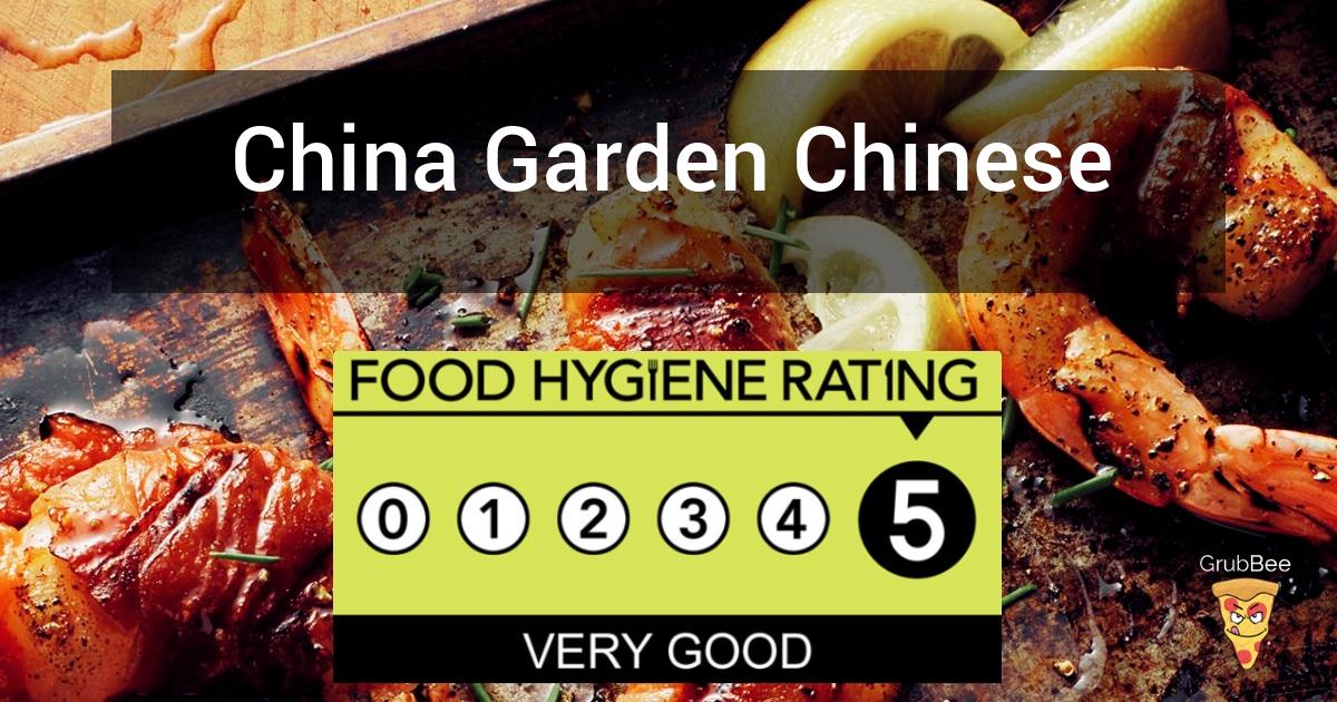 China Garden Chinese Take Away in Pembrokeshire Food Hygiene Rating