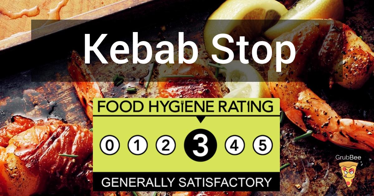 Kebab Stop in Brentwood Food Hygiene Rating