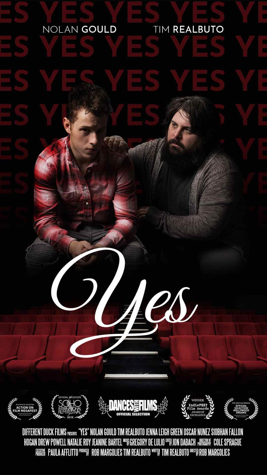Awardwinning drama YES Available On Demand 10/5 NOLAN GOULD (“Modern