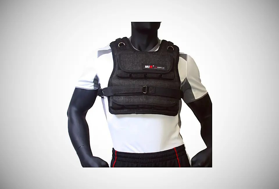 MiR Air Flow Adjustable Weighted Vest GrumpyFoot