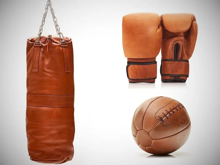 Modest Vintage Player Pro Deluxe tan Leather Boxing Package GrumpyFoot