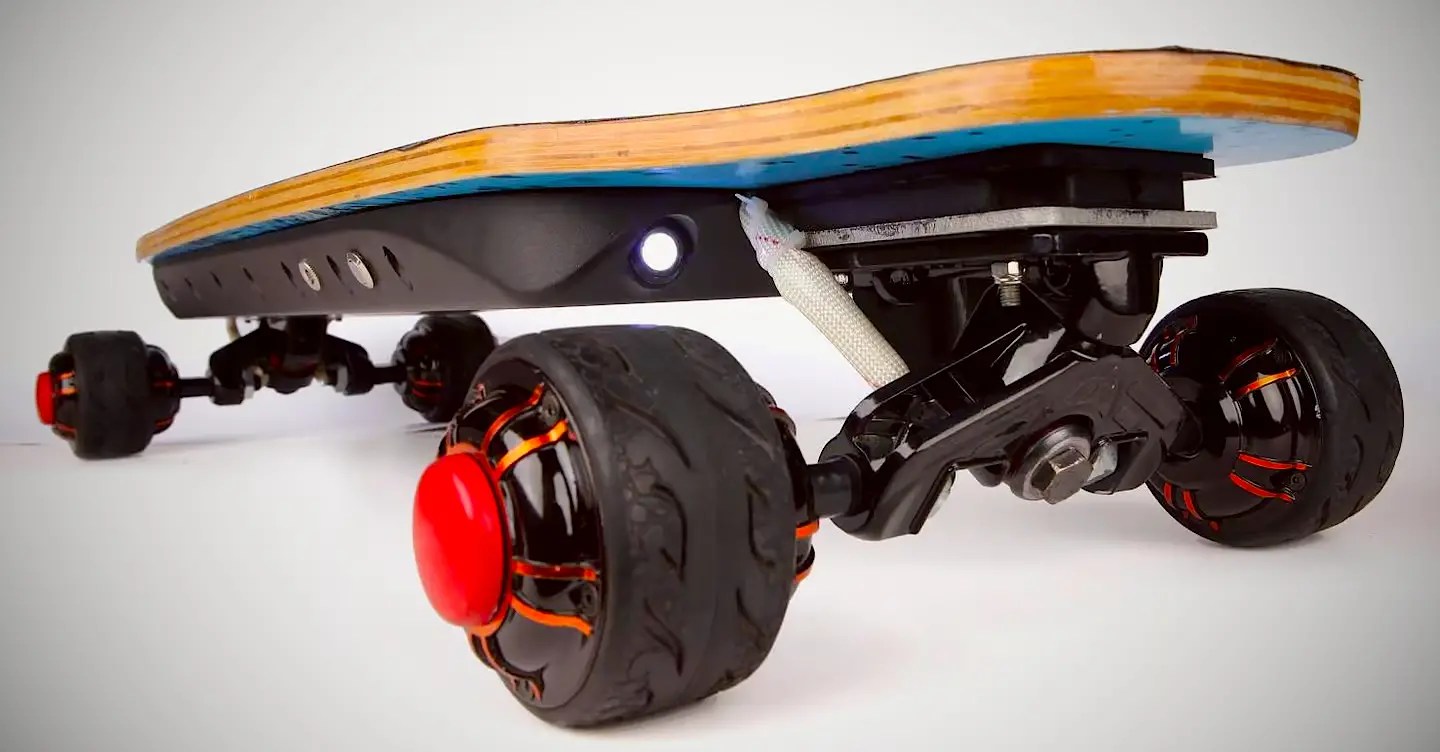 JCR Board easier to ride than remotecontrolled electric skateboards