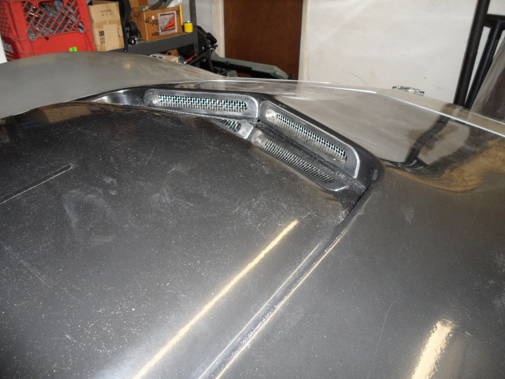 adding functional vents to L88 hood Grumpys Performance Garage