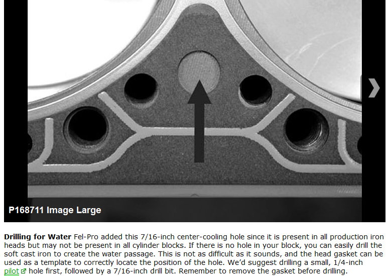 400 sbc steam holes posted by DennyW Grumpys Performance Garage