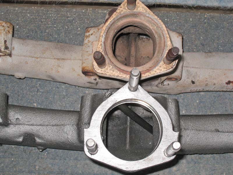 removing old exhaust manifold studs/bolts rusted in place Grumpys