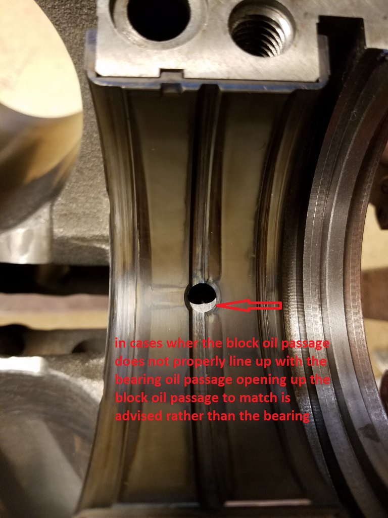 bearings and oil flow Grumpys Performance Garage