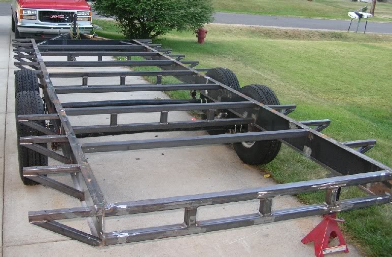 How Many Guys Have Built Their Own Car Trailer? Grumpys Performance