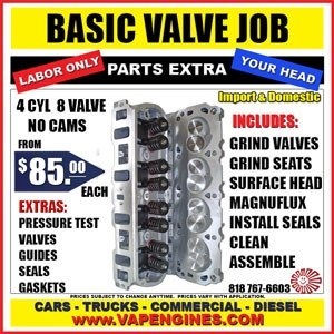 whats a valve job cost | Grumpys Performance Garage