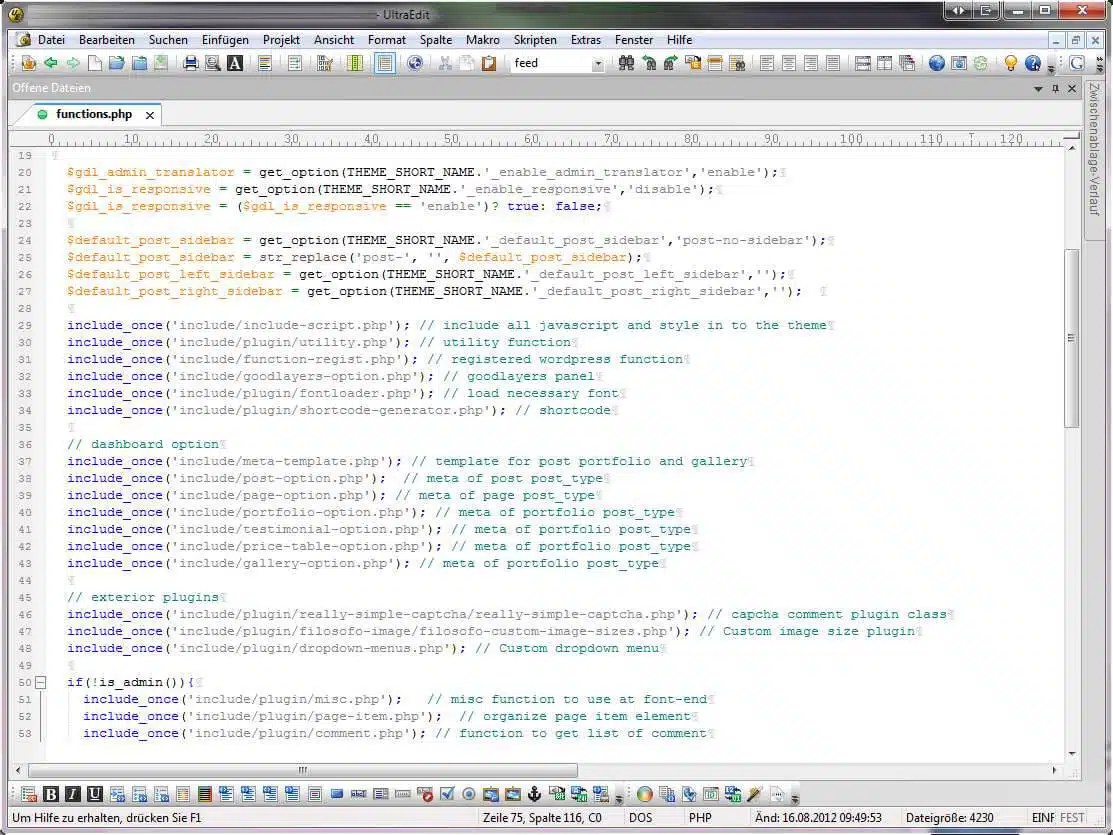 HTML Editor kostenlos Liste von HTMLEditoren