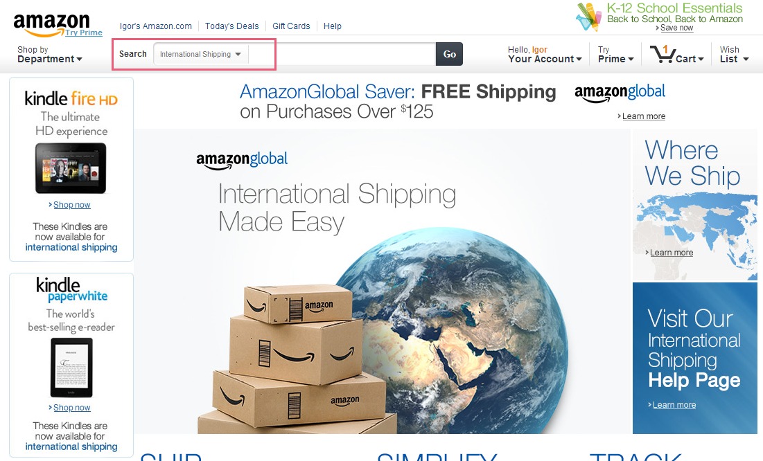 крупнейший мировой онлайнритейлер / Вики и блоги / gSconto