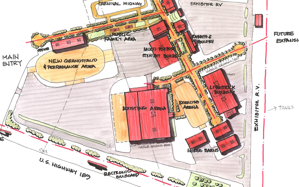 Sublette County Fair Master Plan GSG Architecture