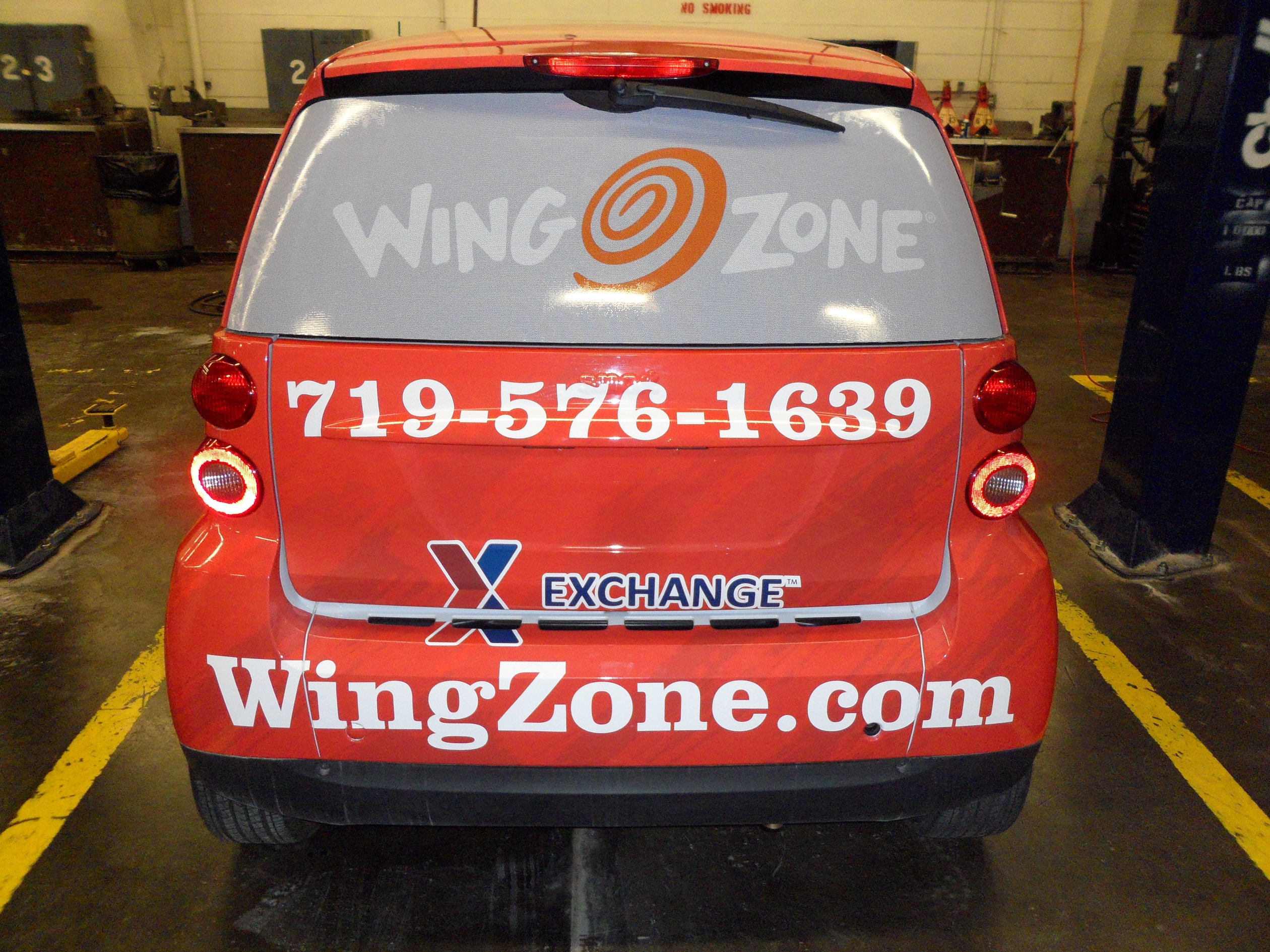 Wing Zone Vehicle Wrap 3 Graphic Solutions Group