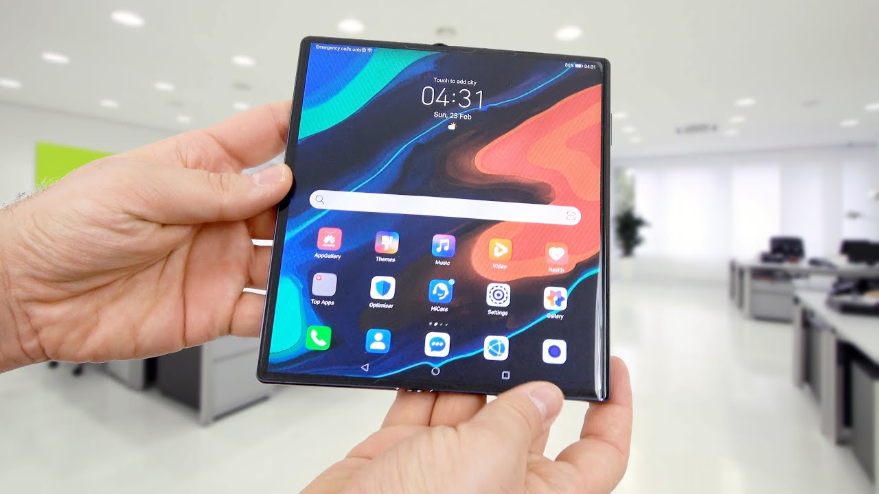 Huawei Mate Xs Hands on Review Biggest Foldable Phone Now