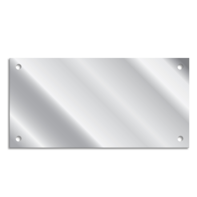 304 Stainless Steel Blanks 100 x 50mm GSM Online Label Sales