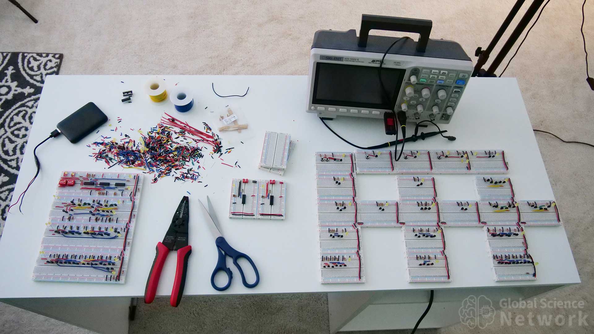Breadboard Components Tools + Power Supply