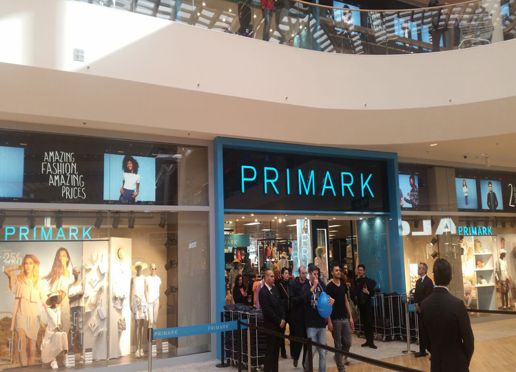 Primo store Primark in Italia a Milano GSP Italia Engineering