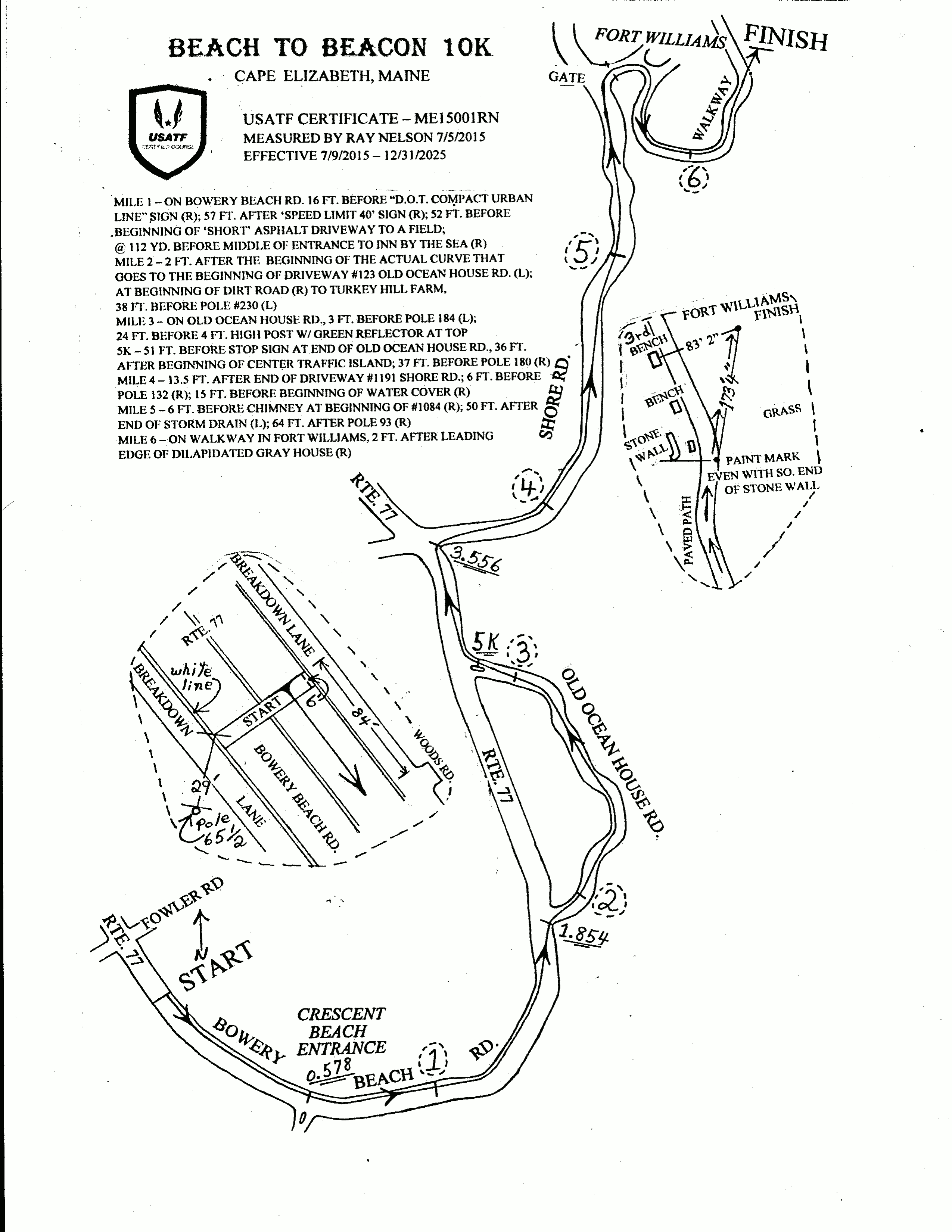 TD Beach to Beacon 10K 2018 Granite State Race Services